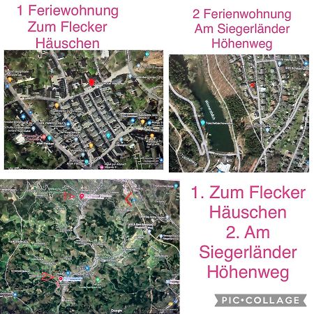 Ferienwohnung " Zum Flecker Haeuschen" In Der Altstadt Freudenberg Freudenberg  Exterior foto