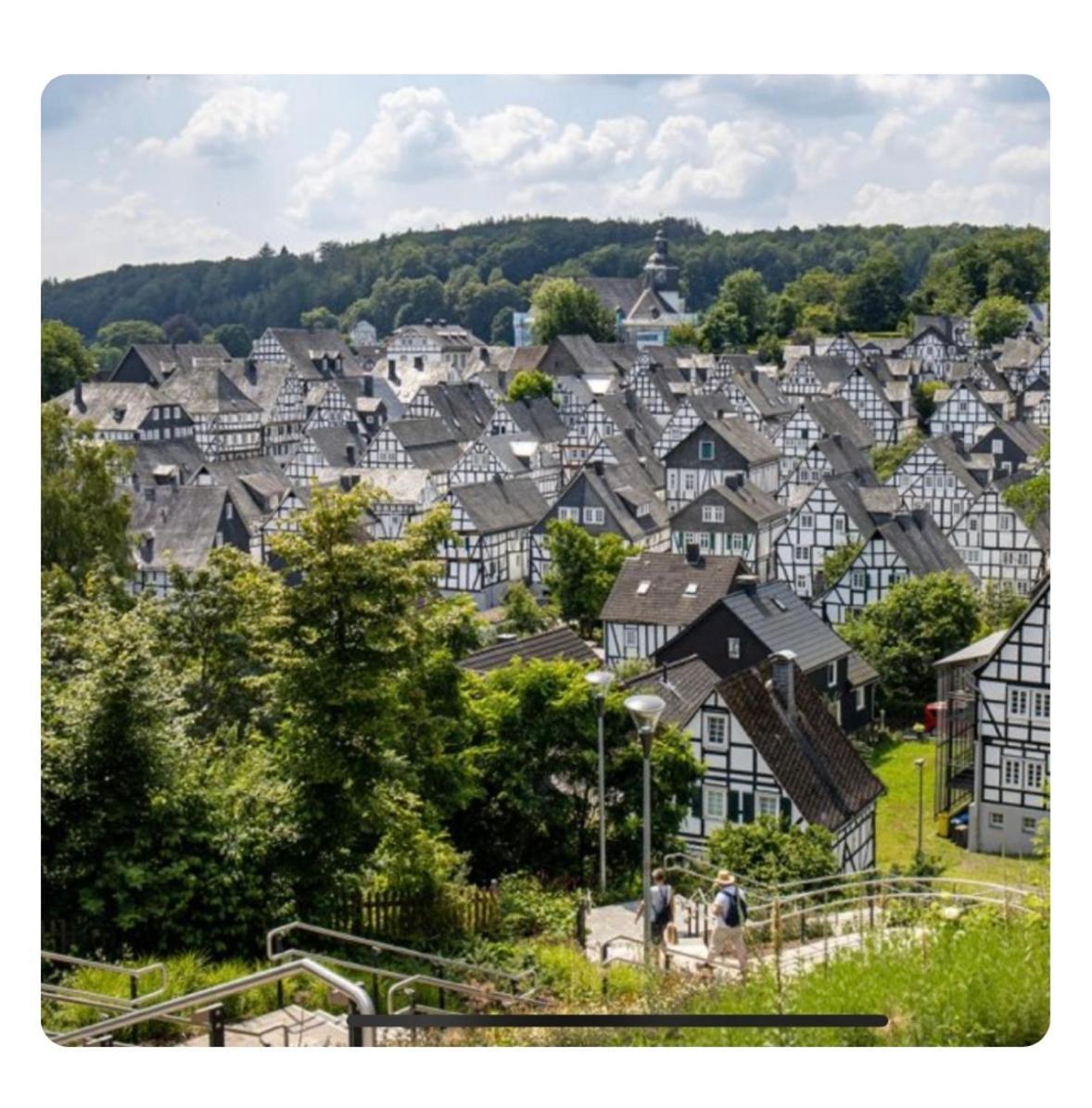 Ferienwohnung " Zum Flecker Haeuschen" In Der Altstadt Freudenberg Freudenberg  Exterior foto